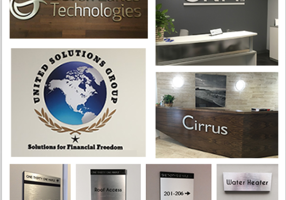 Stand Out With an Office Sign Package