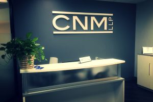 Read more about the article Lobby Sign for CNM in Woodland Hills