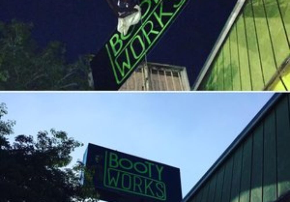 Pylon Sign for Booty Works in Los Angeles