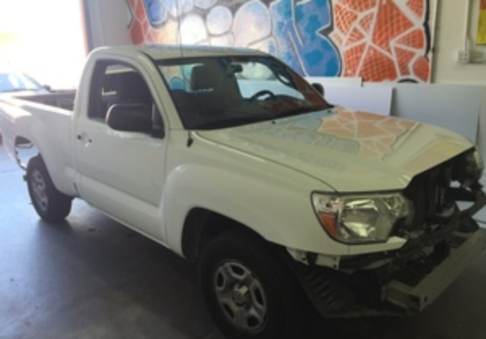 Vehicle Wrap for Auto Aid in Van Nuys