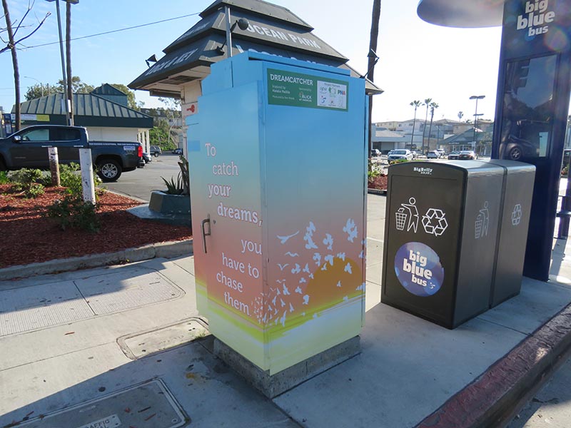 Utility Box Wrap, City of Santa Monica