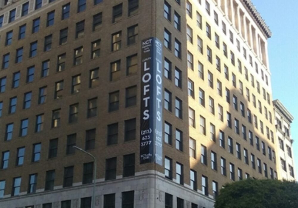 Custom Banners for NCT Lofts in Los Angeles