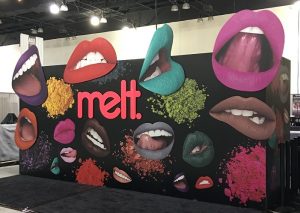 Read more about the article Custom Trade Show Booth for Melt Cosmetics in Los Angeles