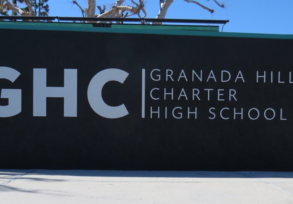 Outdoor Signs for Granada Hills Charter High School