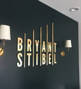 Read more about the article Lobby Sign for Bryant Stibel in Malibu