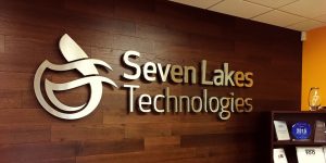 Read more about the article Lobby Sign for Seven Lakes Technologies in Westlake Village