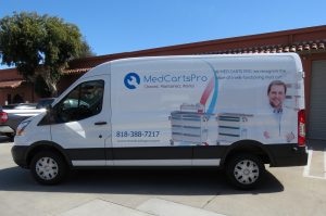 Read more about the article Vehicle Wrap for Med Carts Pro in Southern California