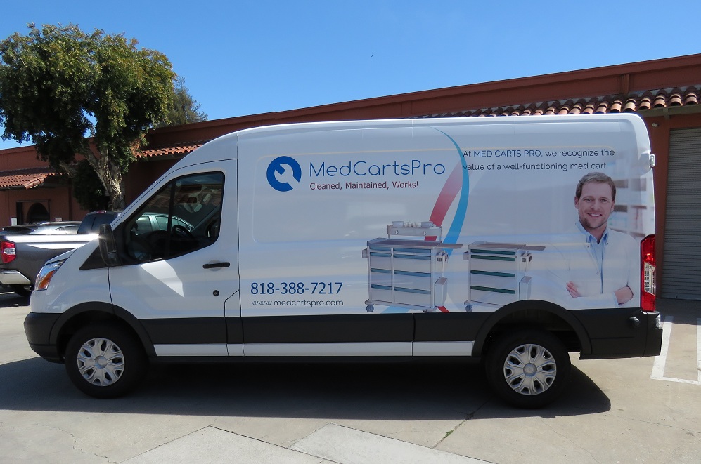 You are currently viewing Vehicle Wrap for Med Carts Pro in Southern California