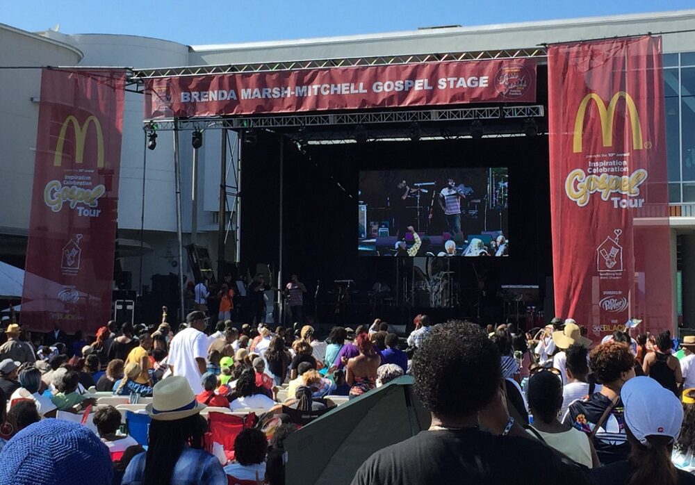 “Taste of Soul” Festival Banners in Los Angeles
