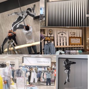 Read more about the article Vinyl Wall Art for Macy’s Century City, Los Angeles