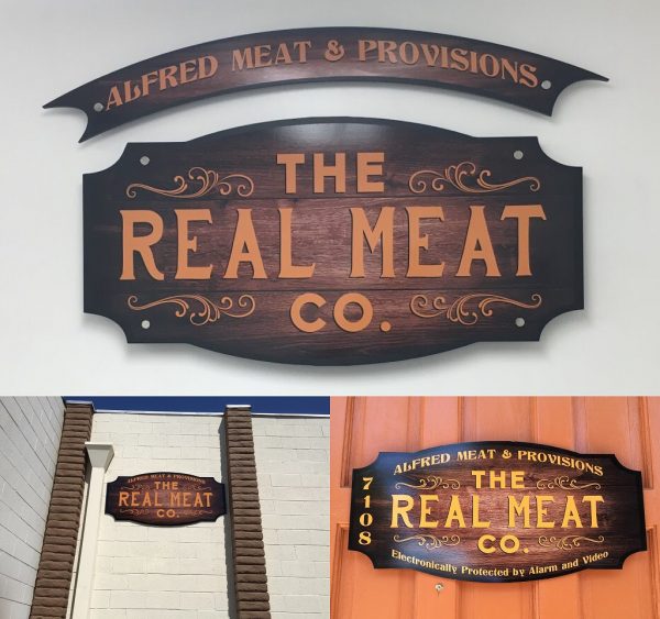 Sign Package for The Real Meat Co. in Los Angeles Premium Solutions