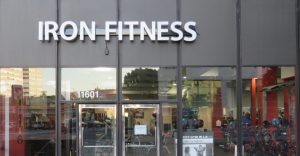 Read more about the article Exterior Sign for IRON Fitness in Los Angeles