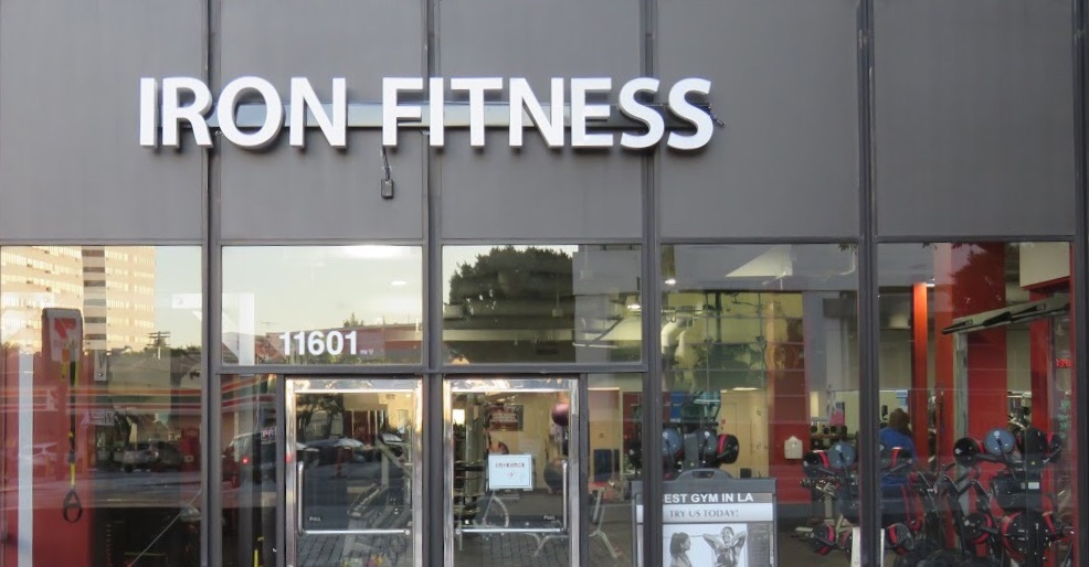 Exterior Sign for IRON Fitness in Los Angeles | Premium Solutions