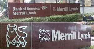 Read more about the article Dimensional Letters and Logo for Merrill Lynch in Encino