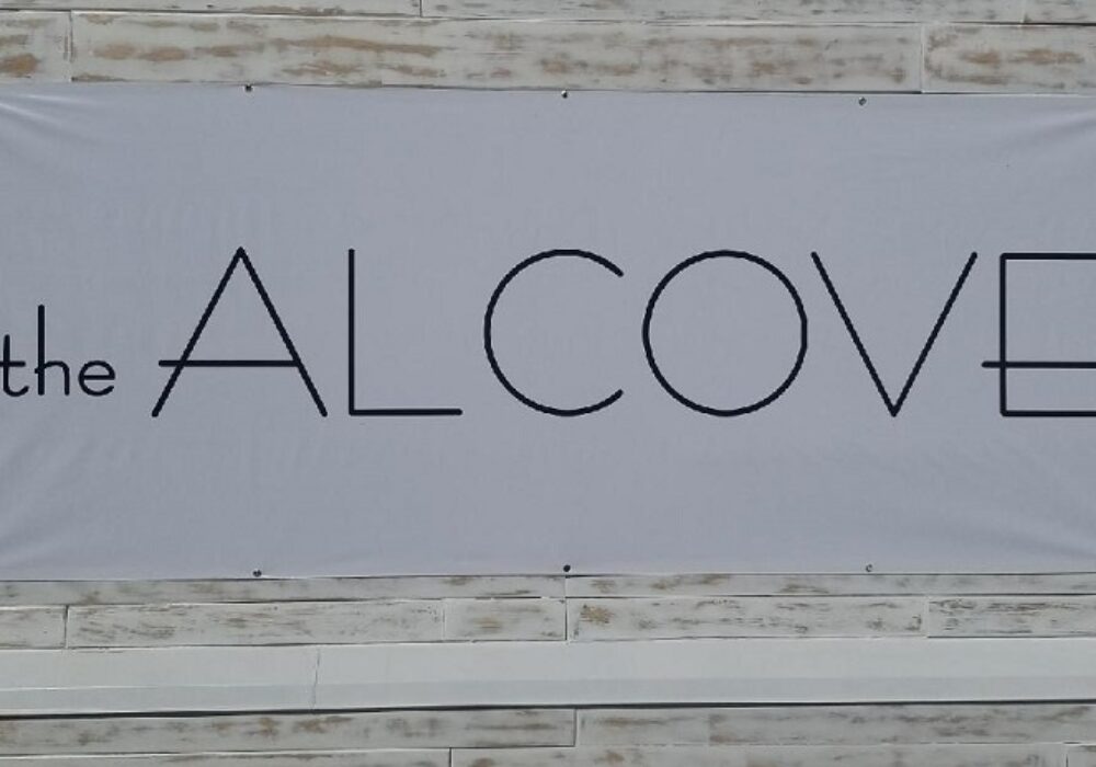 Custom Banner for The Alcove in Malibu