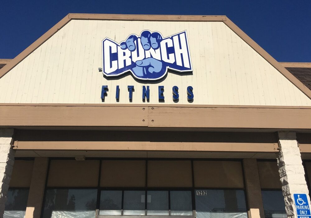 Channel Letters for Crunch Fitness in Corona