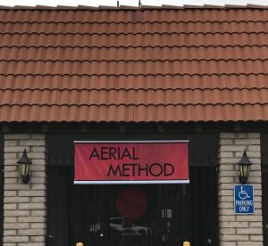 Read more about the article Banner and Window Graphic for Aerial Method, Canoga Park