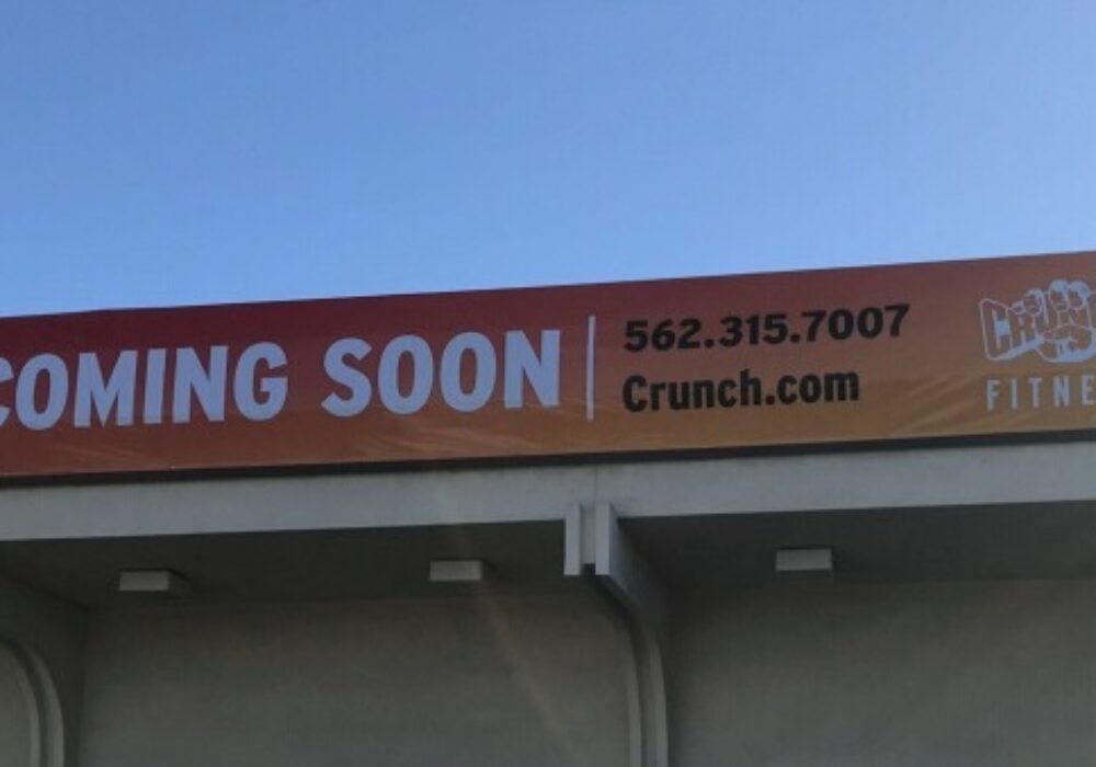 Crunch Fitness La Mirada Pre-Sale Banners