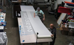 Read more about the article Making a Giant Sign in Tarzana for Westlake Pro Audio
