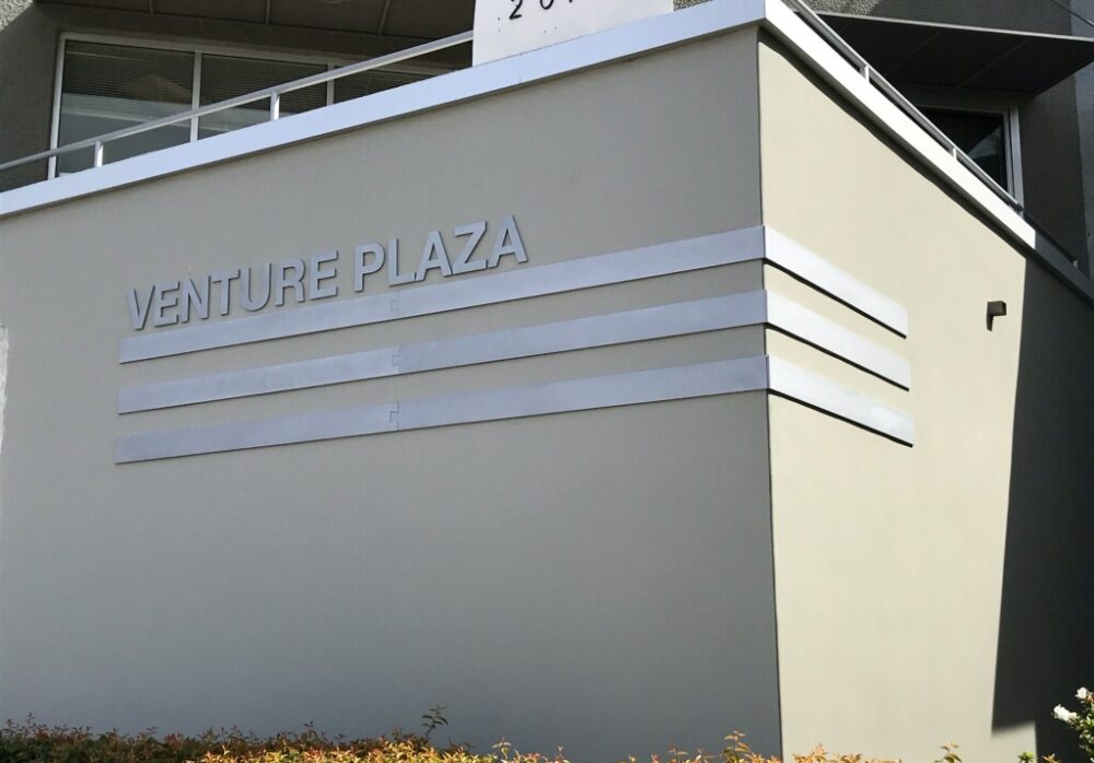 Building Signage for Cirrus in Venture Plaza, Woodland Hills