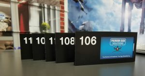 Read more about the article Custom Cubicle Name Plaques for GTI in Woodland Hills