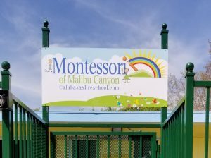 Read more about the article Custom Metal Signs for Montessori Preschool of Malibu Canyon