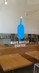 Read more about the article Vinyl Window Sign for Blue Bottle Coffee in South Beverly