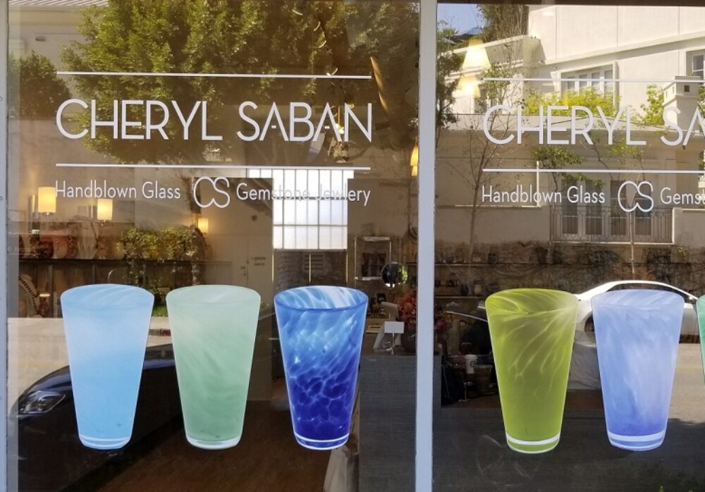 Window Decals for Cheryl Saban in Beverly Hills