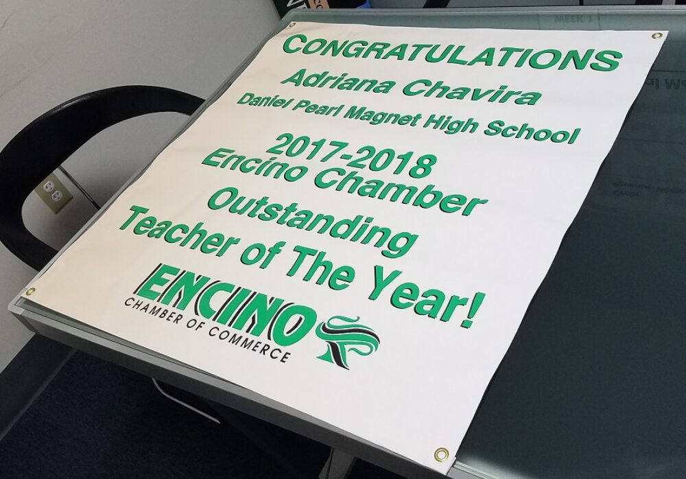 Event Banner for the Encino Chamber of Commerce