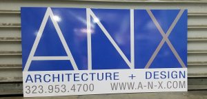 Read more about the article Metal Sign for ANX in Silver Lake