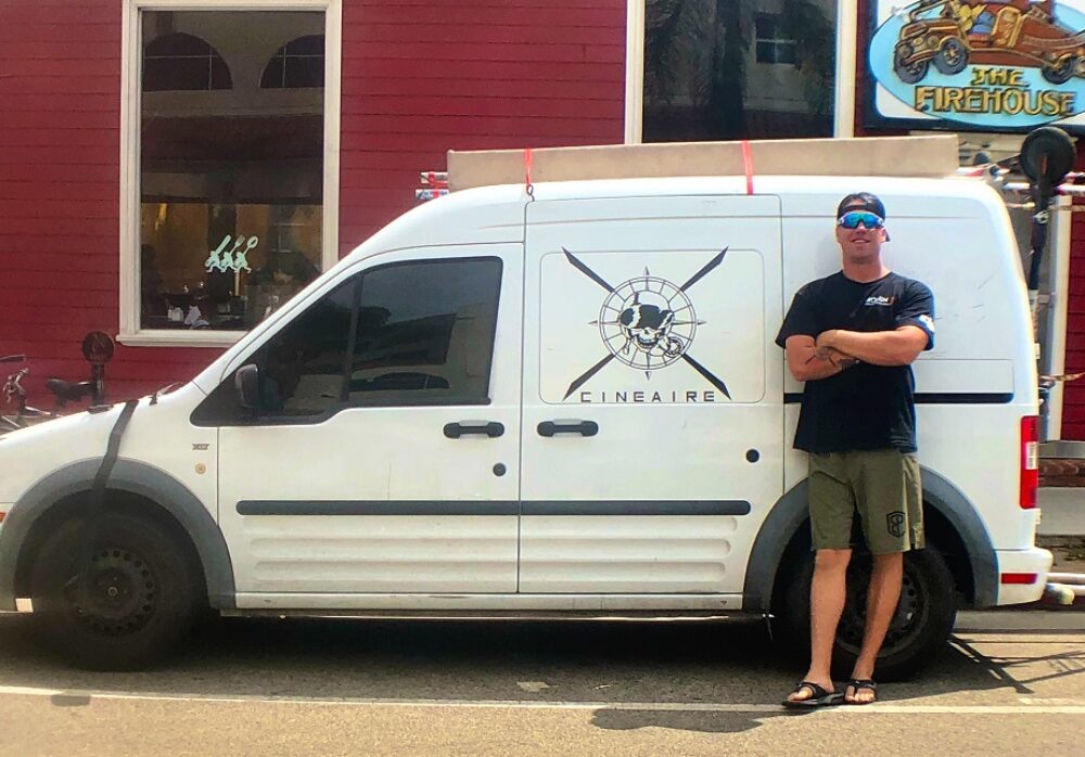 Vehicle Wrap: Van Decals for Cineaire in Marina Del Rey