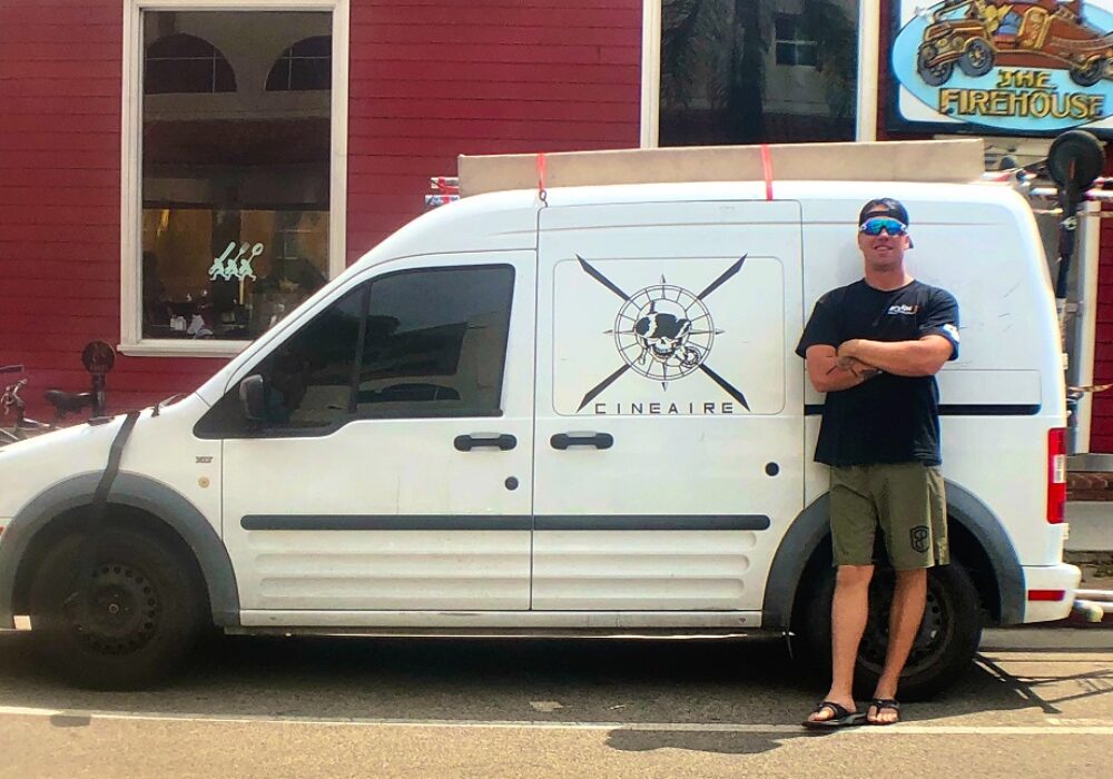 Vehicle Wrap: Van Decals for Cineaire in Marina Del Rey