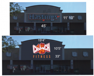 Read more about the article Oversized Channel Letters for Crunch Fitness in Albuquerque