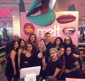 Read more about the article Sign of the Month: Melt Cosmetics Trade Show Booth for the 2018 PHAMExpo