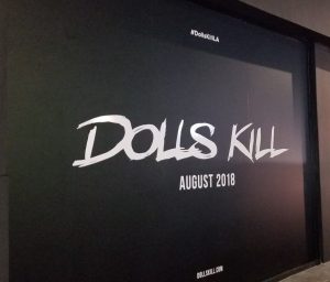 Read more about the article Full Coverage Window Vinyl for Dolls Kill in West Hollywood
