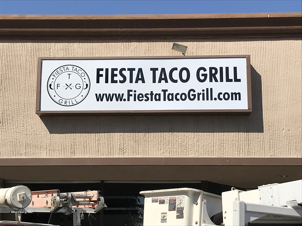 You are currently viewing Storefront Lightbox Insert for Fiesta Taco Grill in Newhall