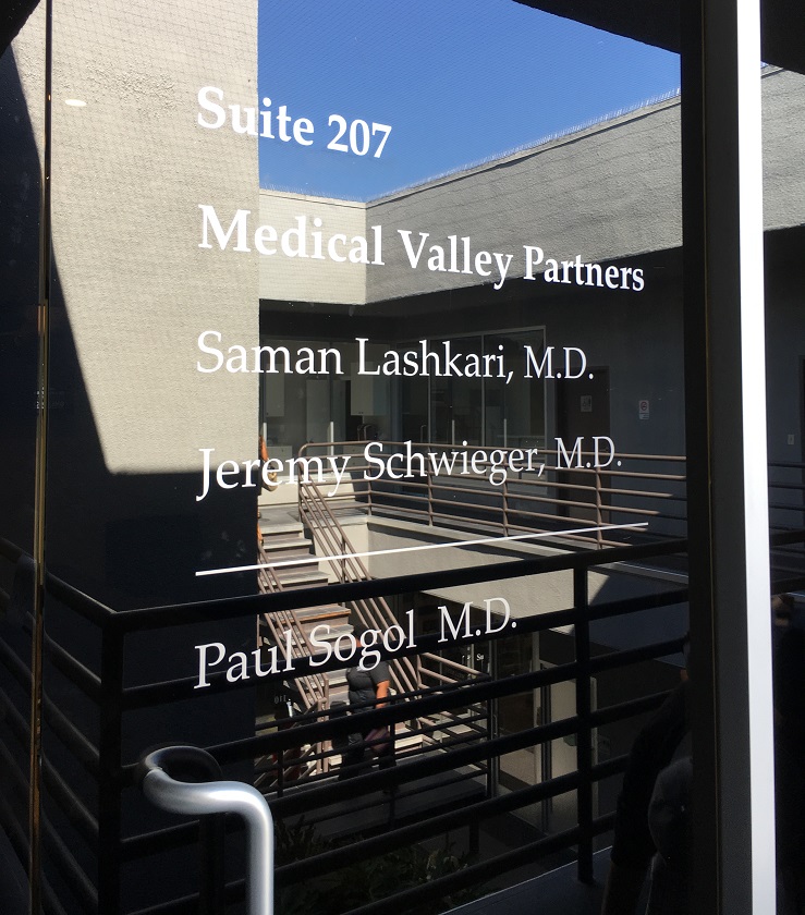 You are currently viewing Suite Number Window Vinyl for Sage Healthcare