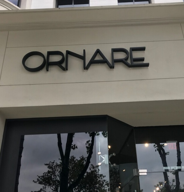 You are currently viewing Halo-Lit Channel Lettering for Ornare in West Hollywood