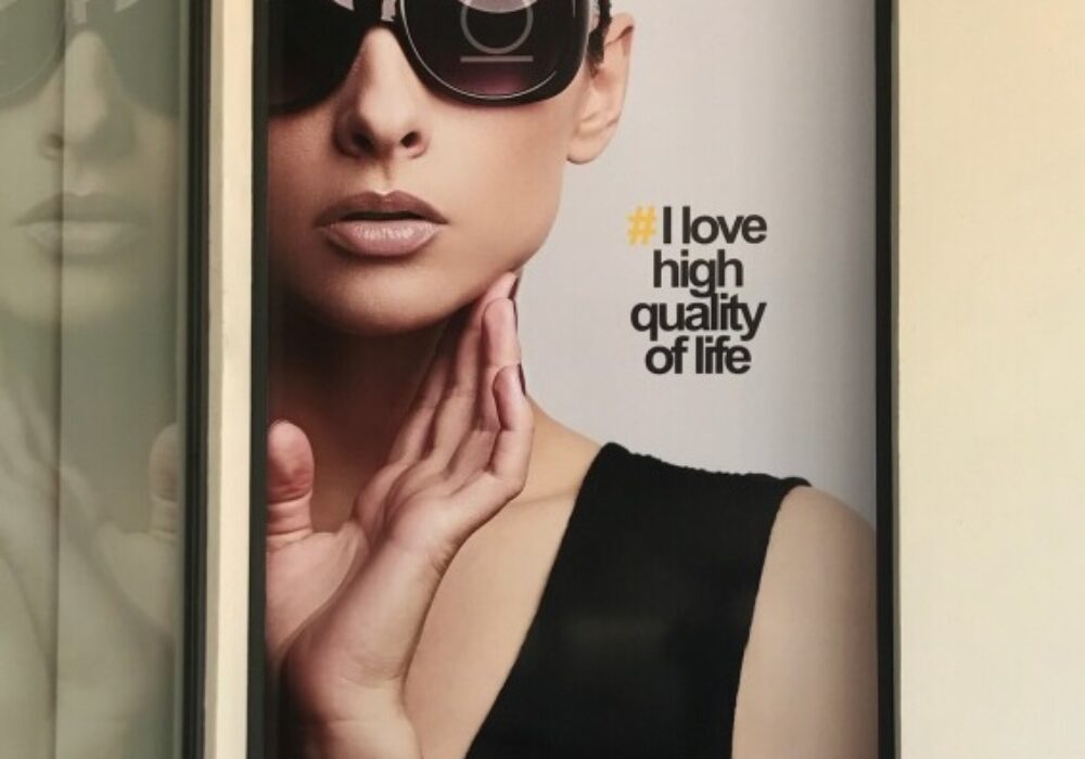 Digitally Printed Window Wrap for Ornare in West Hollywood