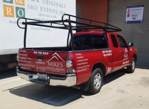 Read more about the article Vehicle Graphics for Mike’s Roofing in Van Nuys