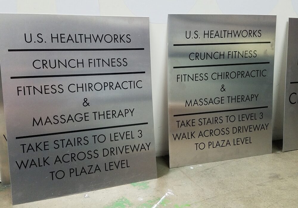 Work in Progress Business Signs