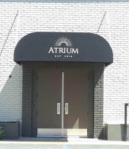 Read more about the article Awning Sign for Atrium in Woodland Hills