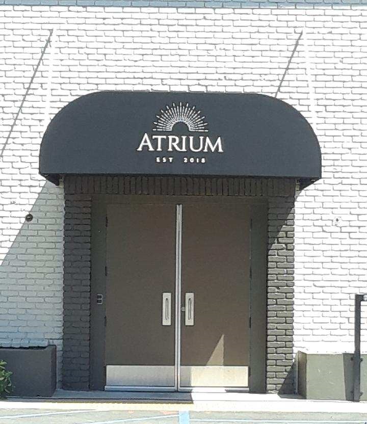 You are currently viewing Awning Sign for Atrium in Woodland Hills
