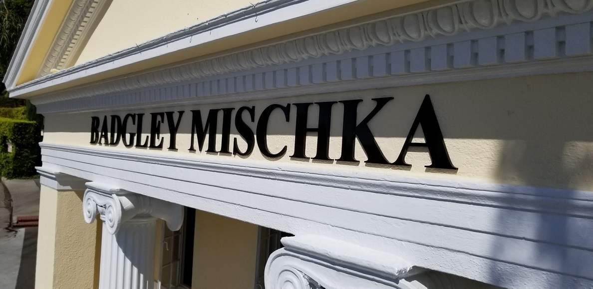 You are currently viewing Dimensional Building Lettering for Badgley Mischka in West Hollywood