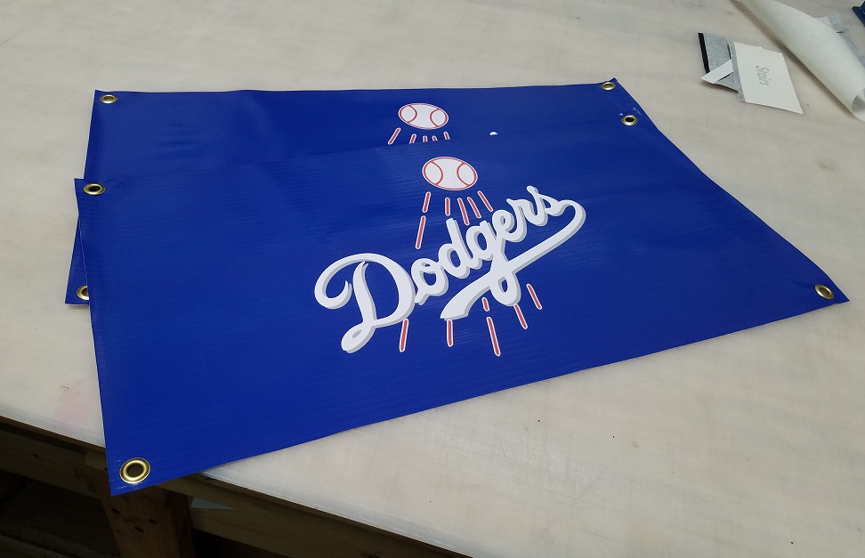You are currently viewing Supporting the Team with Dodgers Banners!