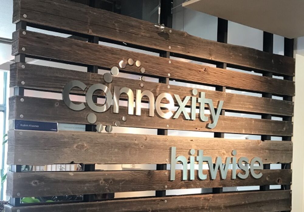 Lobby Sign for Connexity/Hitwise in Santa Monica