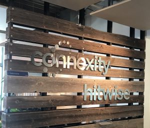 Read more about the article Lobby Sign for Connexity/Hitwise in Santa Monica
