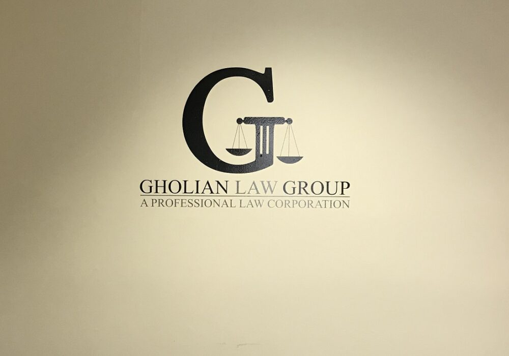 Wall Graphics for Gholian Law Group in Studio City