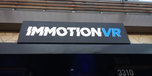 Read more about the article Illuminated Building Sign for ImmotionVR in Valencia
