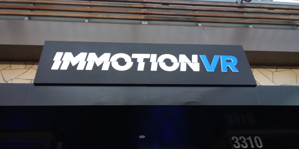You are currently viewing Illuminated Building Sign for ImmotionVR in Valencia